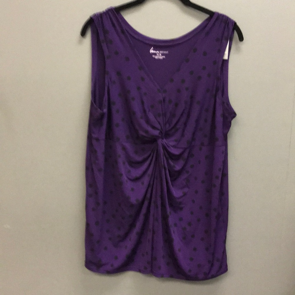 Cute Lane Bryant 14/16 NWT Polka Dot Top